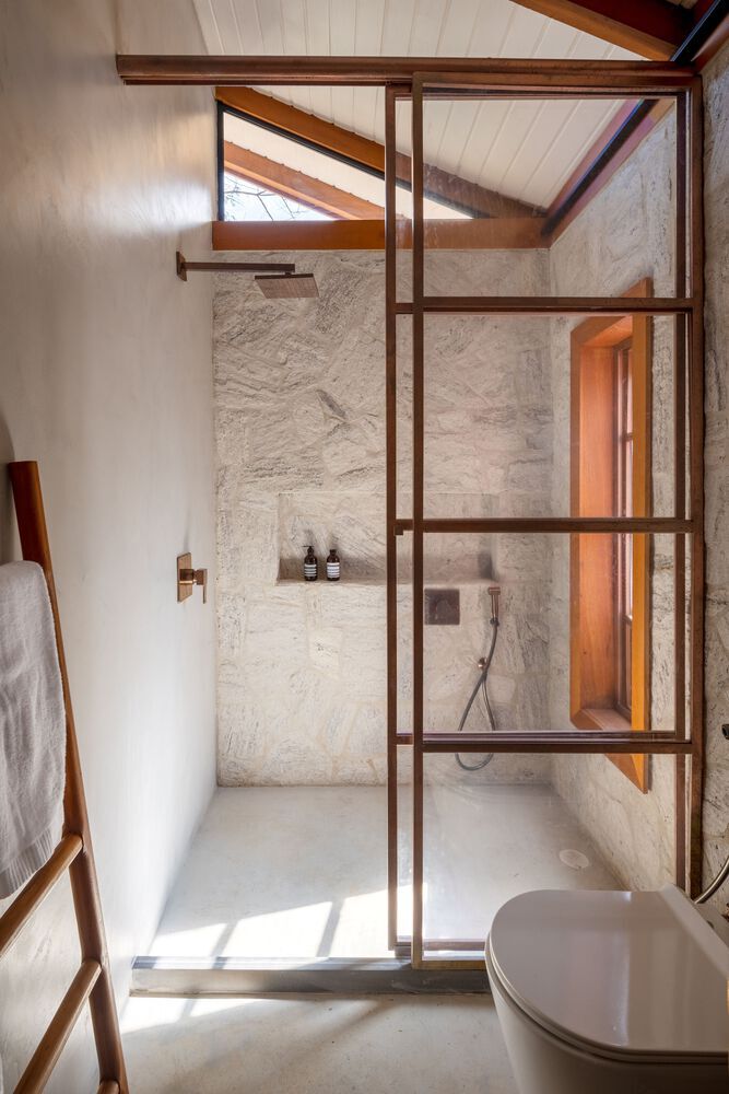 custo instalação seixos banheiro