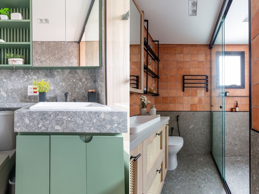 como limpar rejunte de granilite no box do banheiro