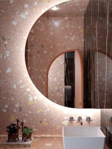 ideias de banheiro com granilite