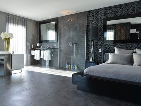 banheiro integrado ao quarto