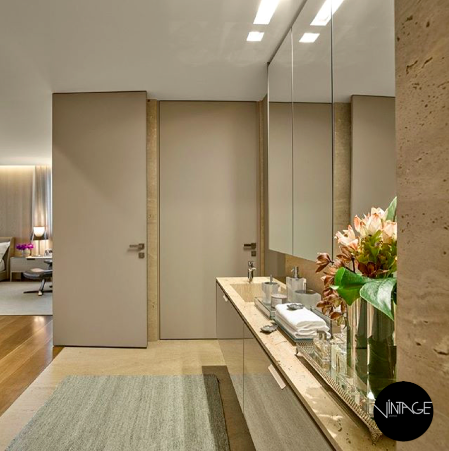 banheiro integrado ao quarto