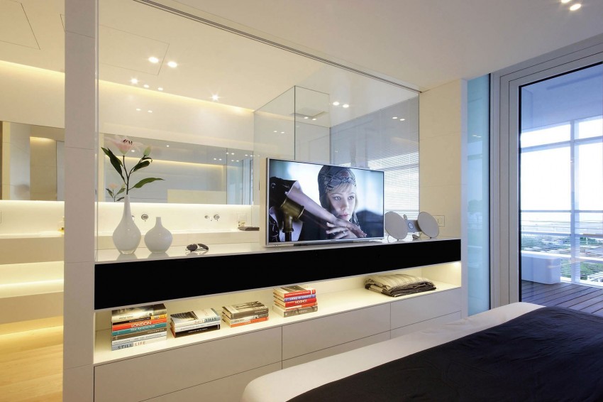 banheiro integrado ao quarto