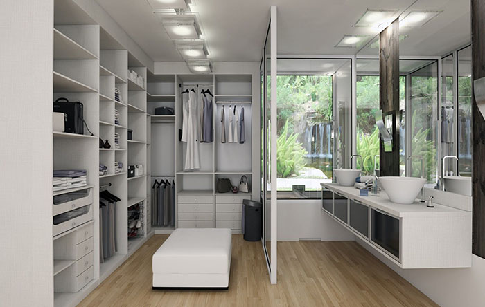 banheiro integrado ao quarto