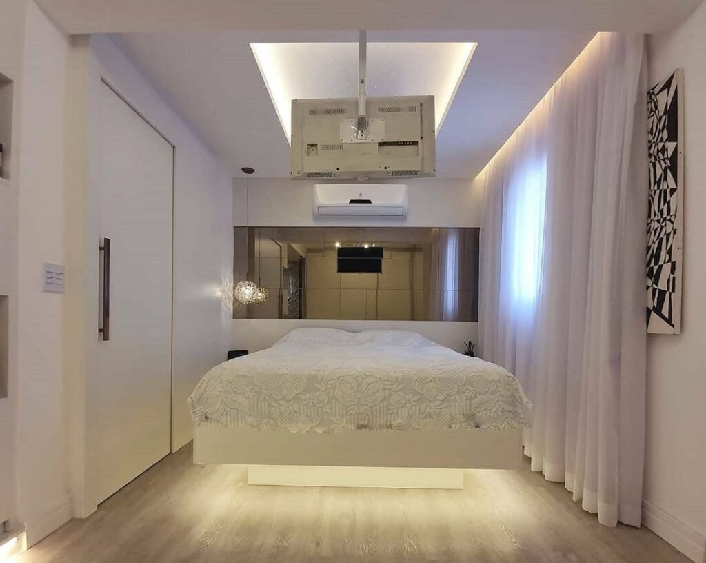 banheiro integrado ao quarto