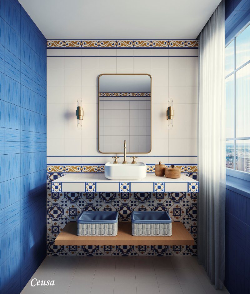banheiro mediterraneo