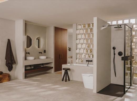 Revestimentos Essenciais para Criar um Banheiro no Estilo Mediterrâneo