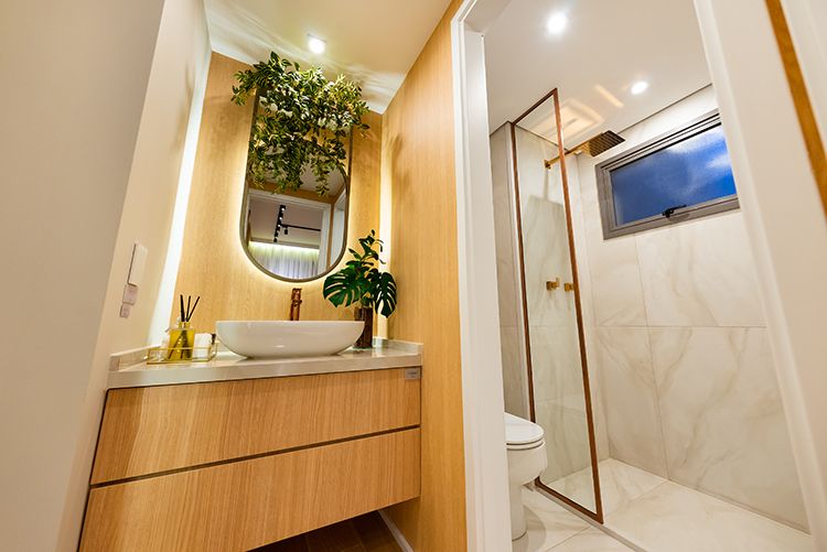 ideias de decoração banheiro minimalista simples