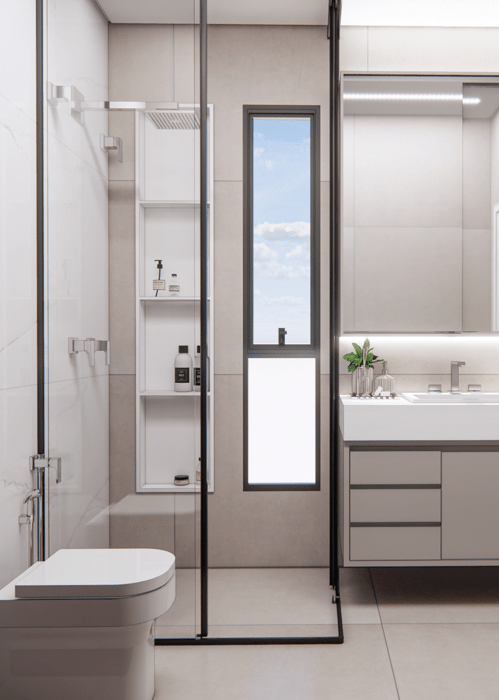 1. Nicho no Box: A Solução Definitiva para Banheiros Pequenos
2. Guia Completo: Como Escolher e Instalar o Nicho Ideal para seu Banheiro
3. Medidas e Materiais: Tudo Sobre Nichos Embutidos para Banheiros
4. Transforme seu Banheiro: Vantagens e Dicas do Nicho na Parede
5. Nicho de Porcelanato: Elegância e Funcionalidade no seu Box