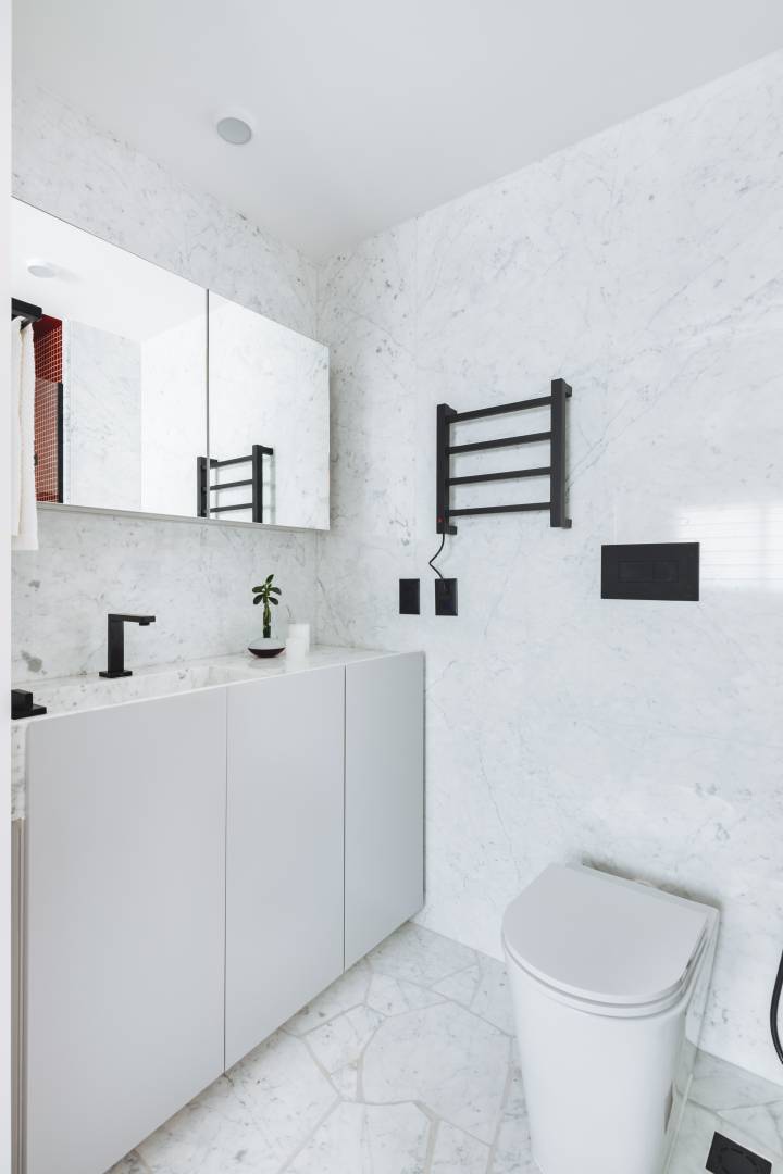 banheiro pequeno granilite