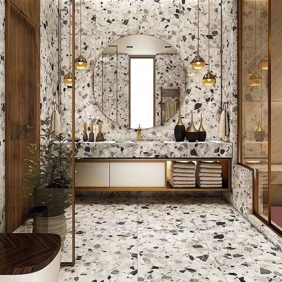 banheiro pequeno granilite ideias inspiradoras