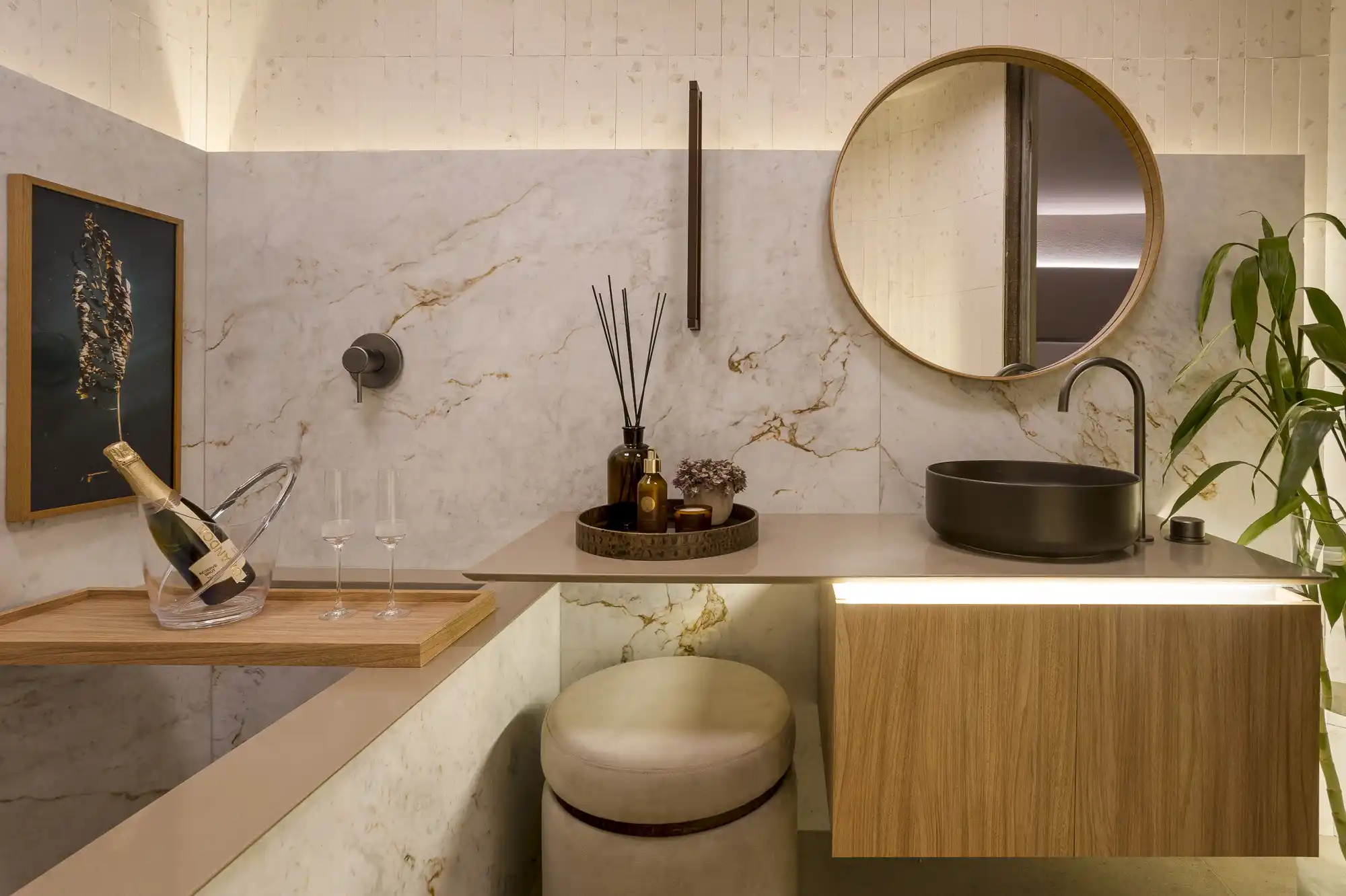 como decorar banheiro pequeno gastando pouco