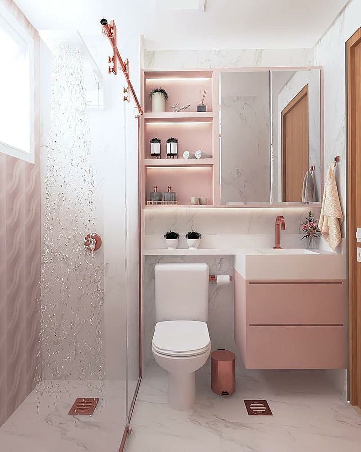 Como combinar rose gold com porcelanato cinza no banheiro | Guia completo para limpar e manter metais rose gold no banheiro | 7 marcas de acessórios para banheiro em rose gold que você precisa conhecer | Rose gold vs. cromado: qual escolher para seu banheiro? | Como usar espelhos com moldura rose gold para ampliar o banheiro