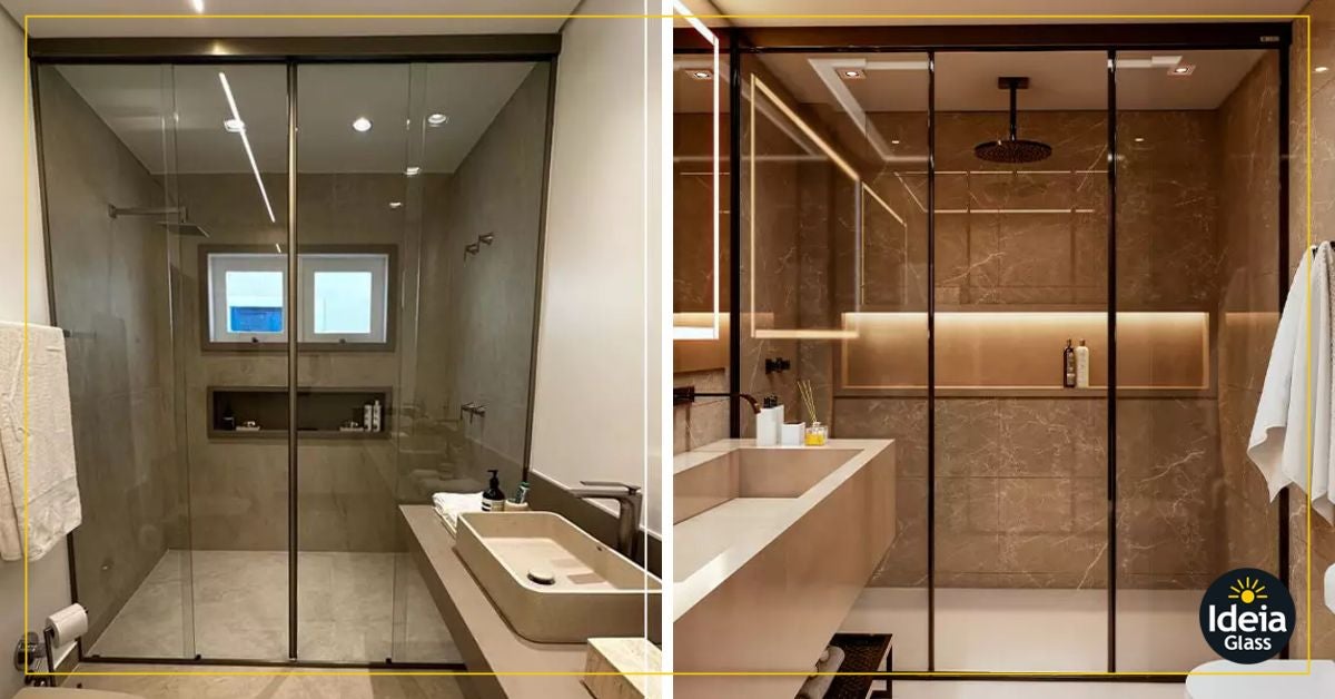 Design Minimalista: Integrando o Chuveiro de Teto no Projeto do Seu Banheiro