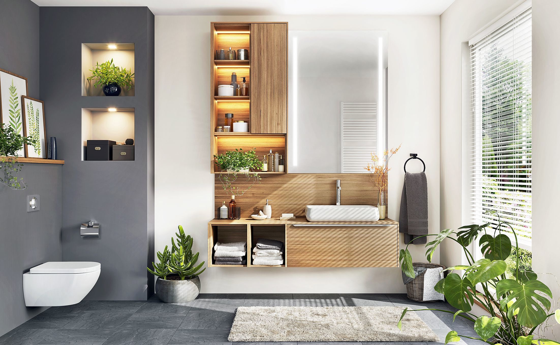 quanto custa decorar banheiro estilo escandinavo