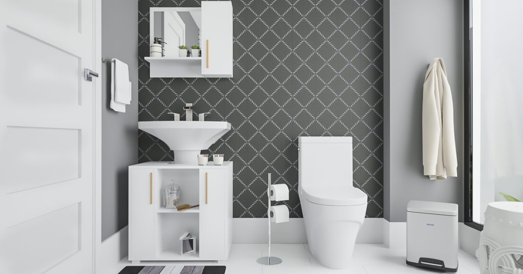 Banheiros com decoracao escandinava