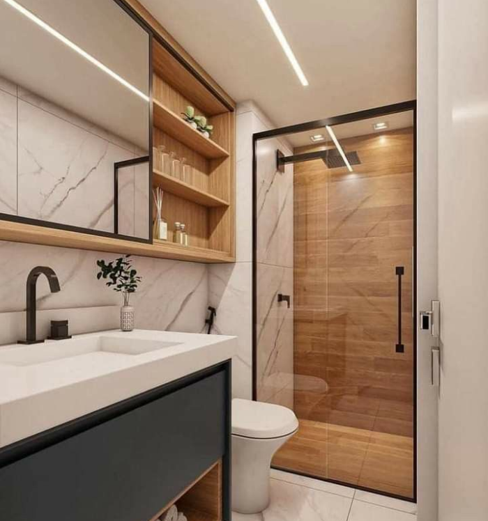 banheiros decorados modernos