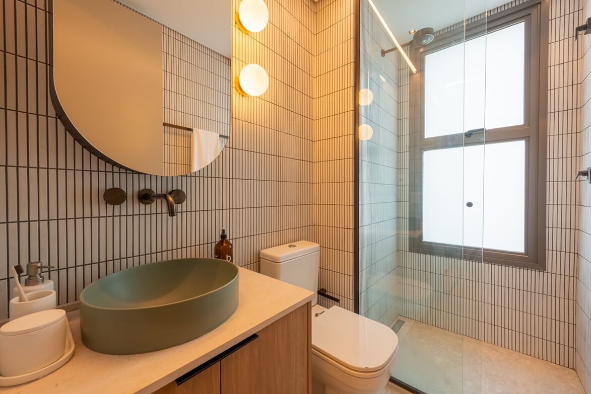 como usar nichos em banheiros modernos