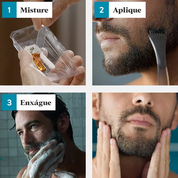 Estilos de bigode para formato de rosto