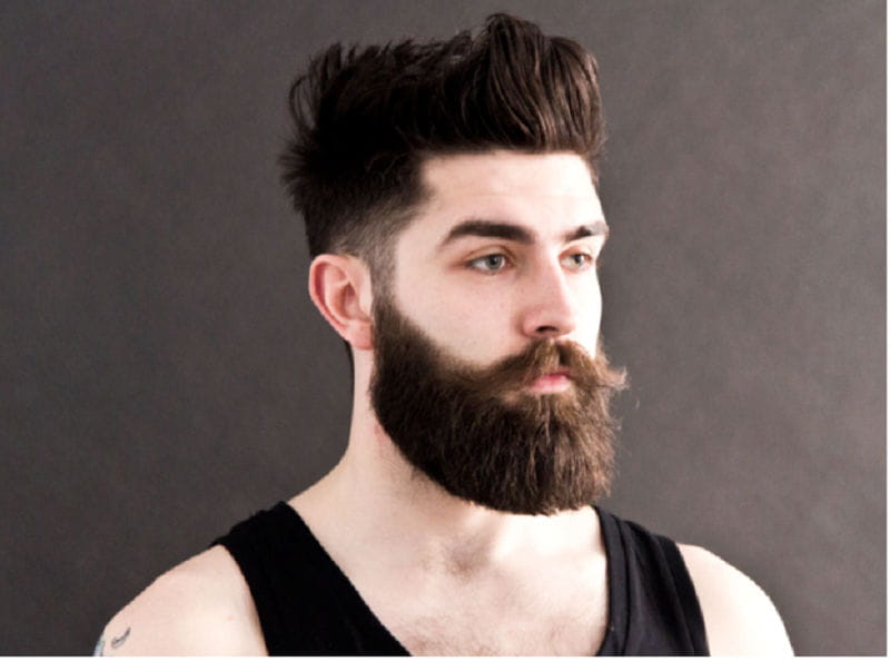 barba lenhador degrade