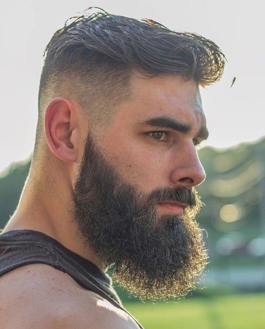 barba lenhador degrade