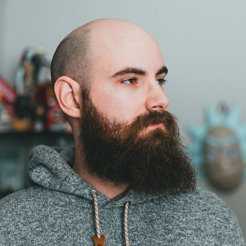 barba lenhador degrade