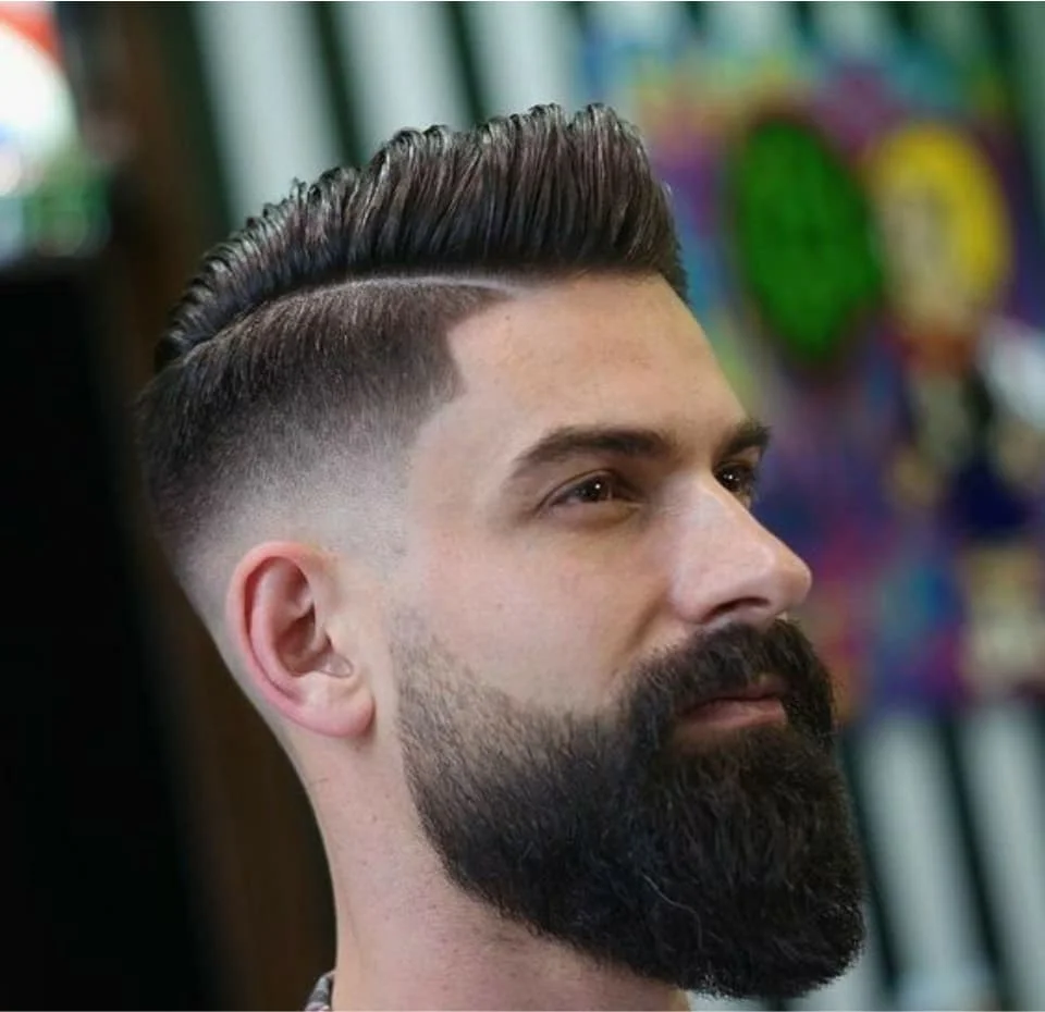 barba lenhador degrade