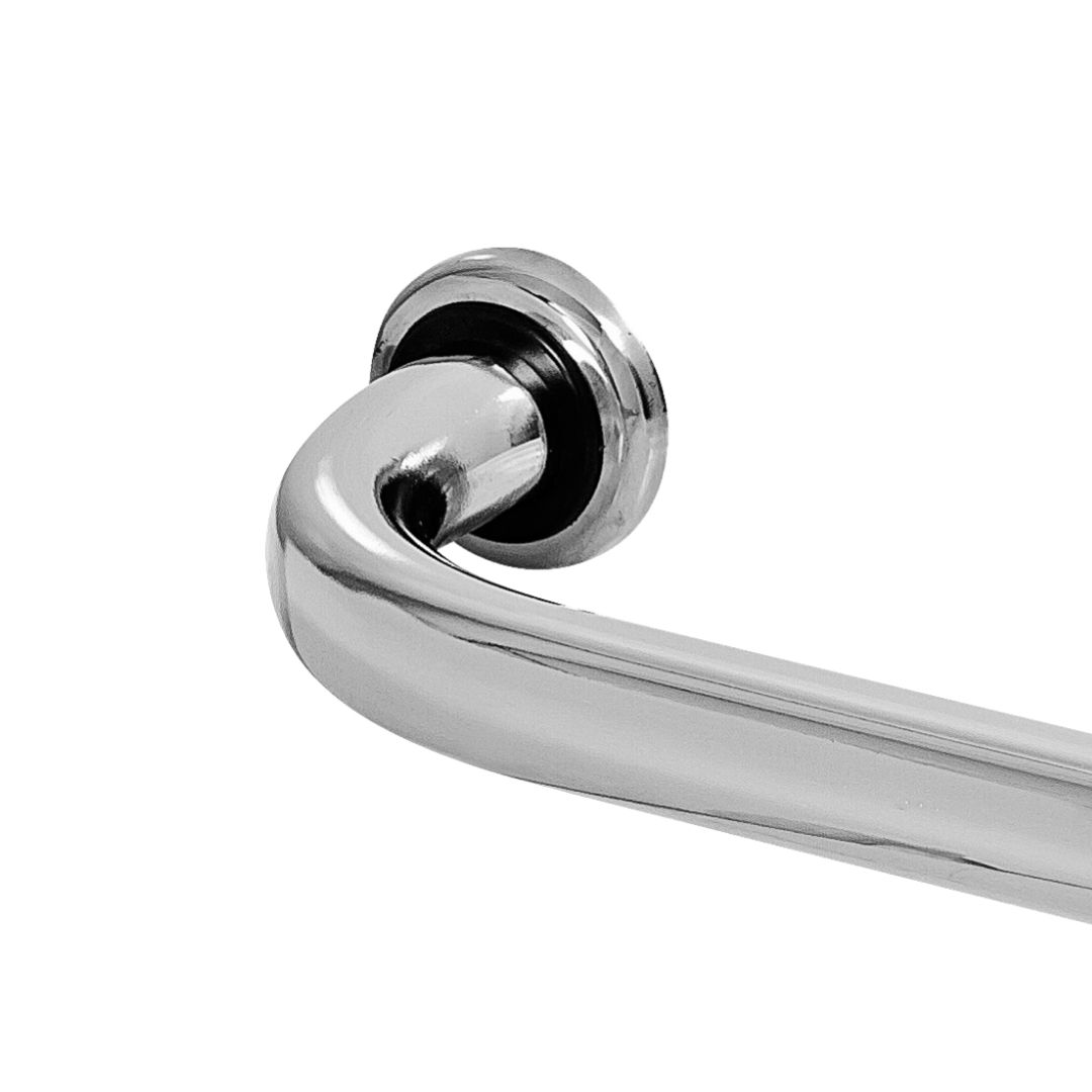 Comparativo: Barras de apoio em L vs. Barras retas para banheiro