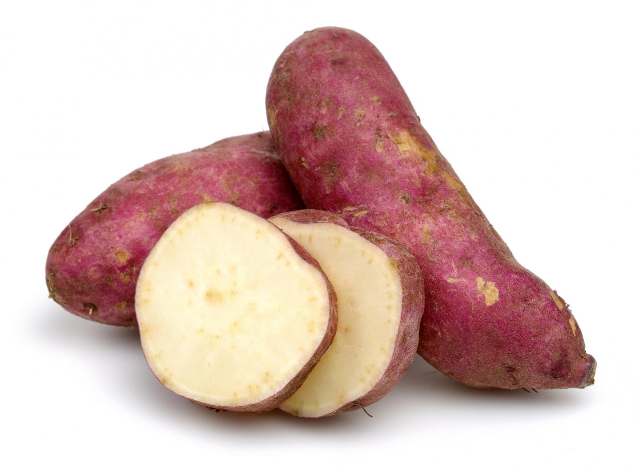 batata doce roxa engorda
