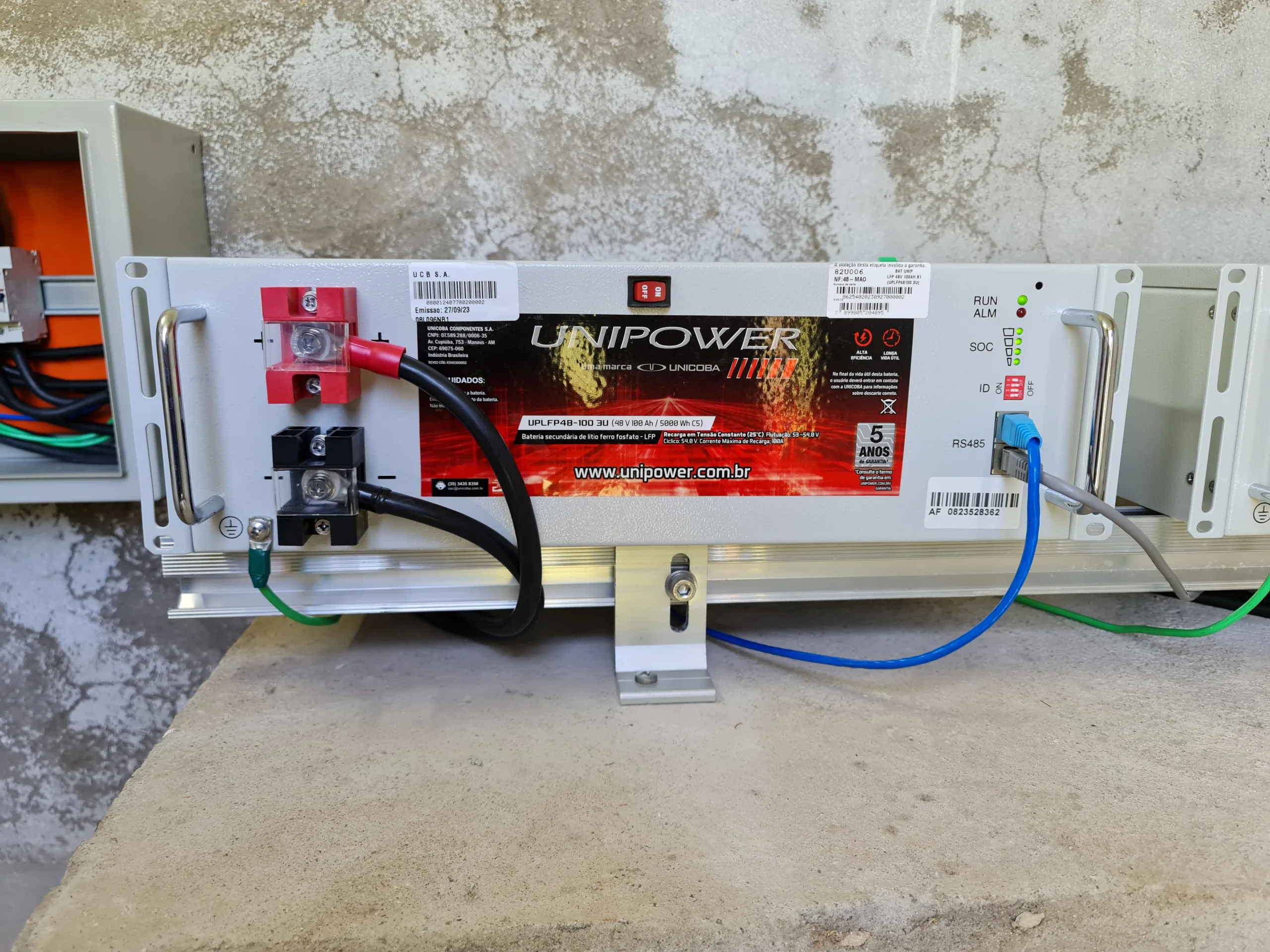 bateria para sistema solar