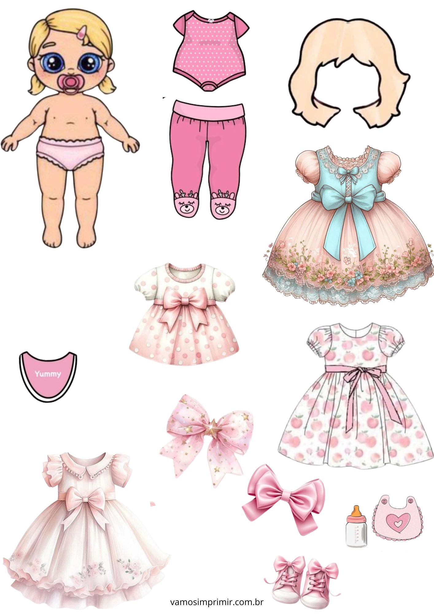 como fazer bebê reborn de papel