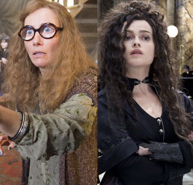 A Transformação de Helena Bonham Carter em Bellatrix Lestrange