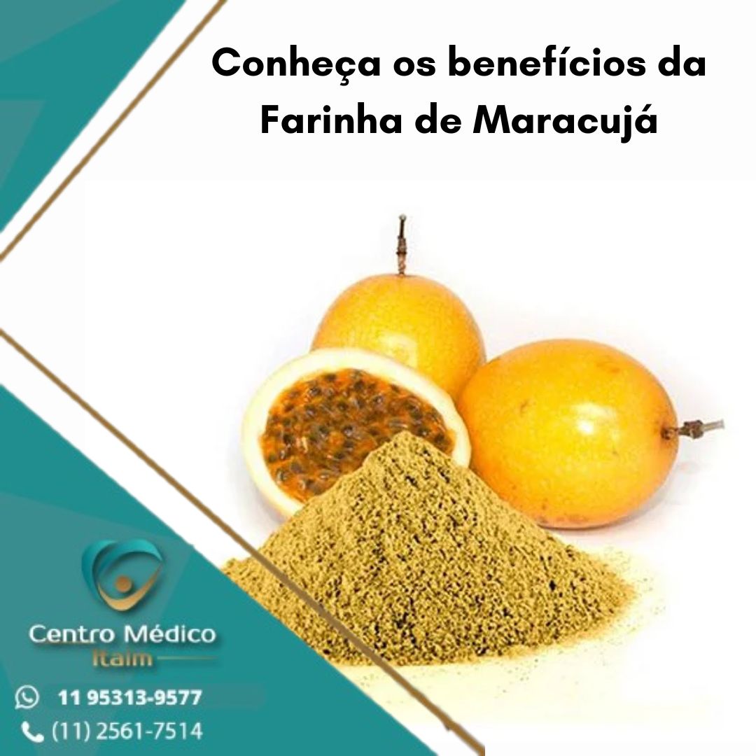 benefícios da farinha de maracujá