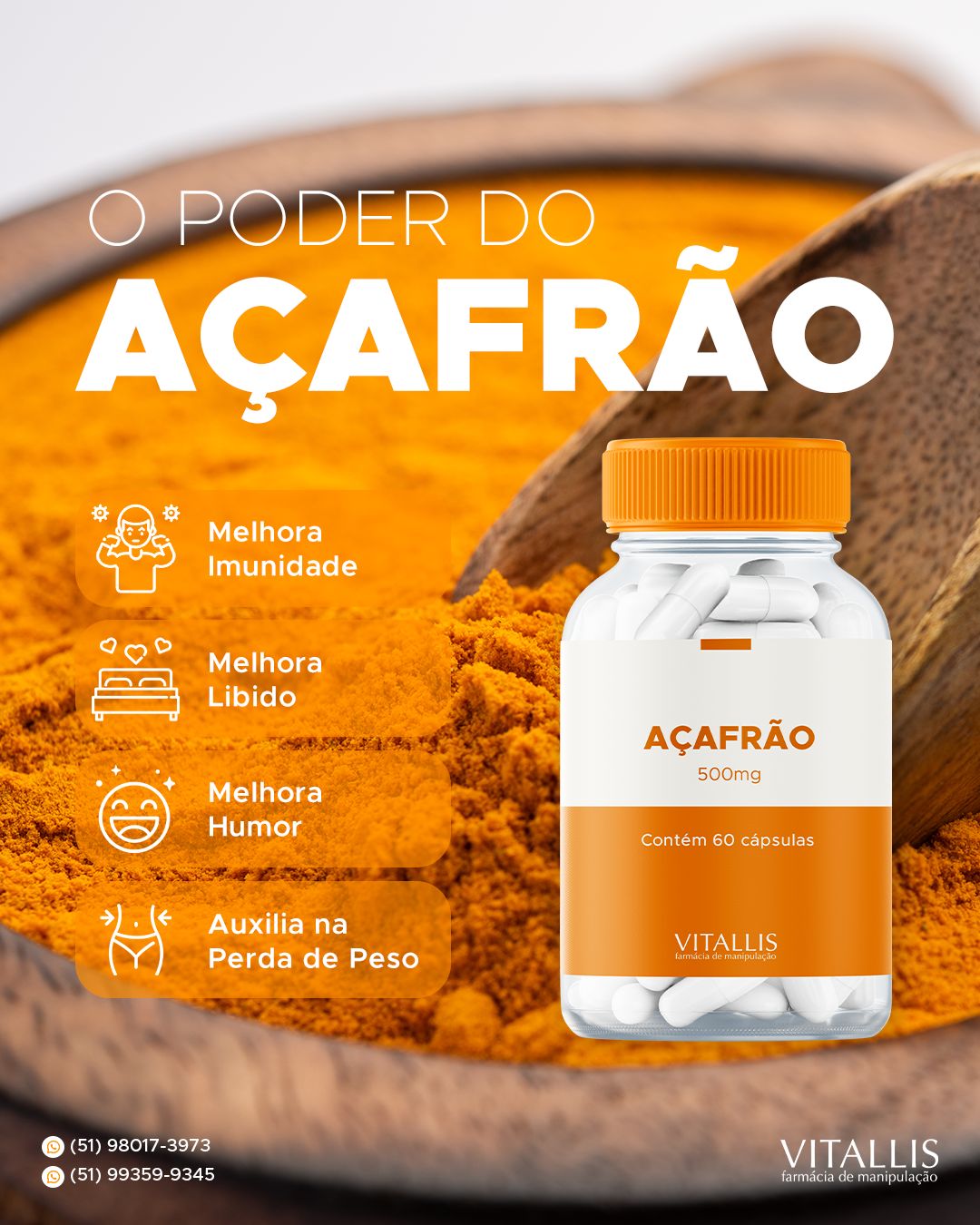 cúrcuma para inflamação