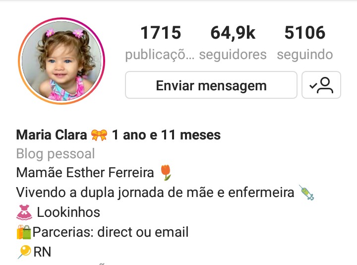 mãe de casal instagram bio