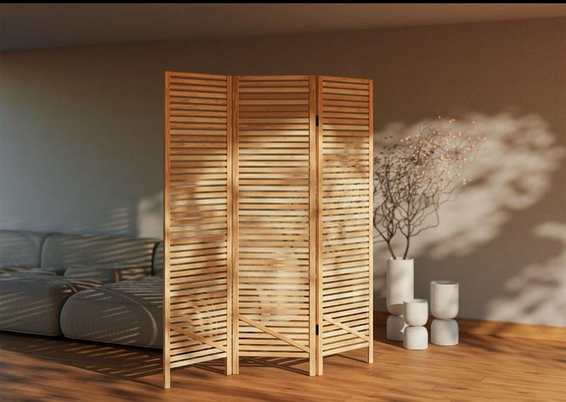 biombo de bambu