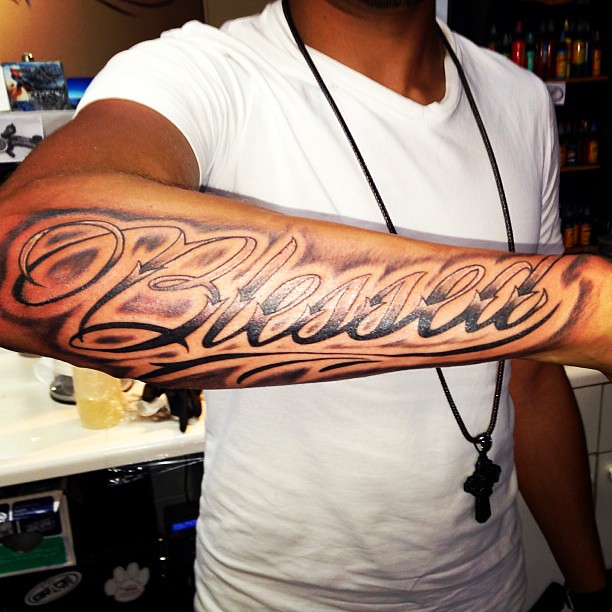 tatuagem blessed frases