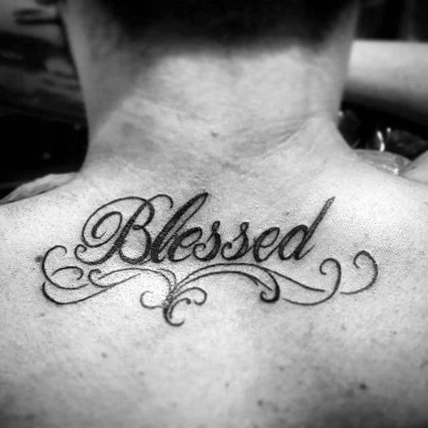 blessed tattoo