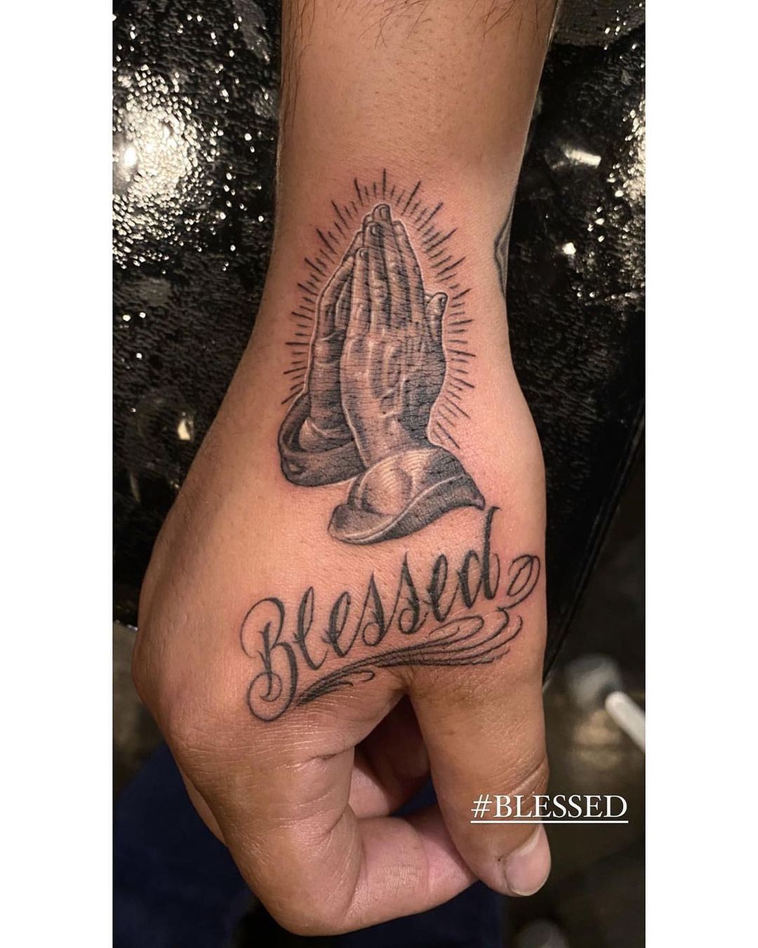 blessed tattoo