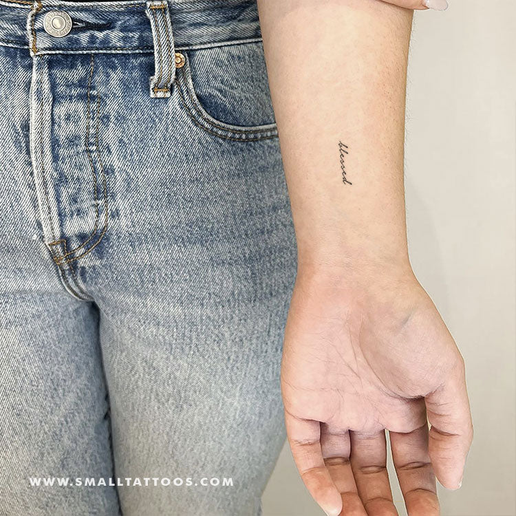 tatuagem blessed frases