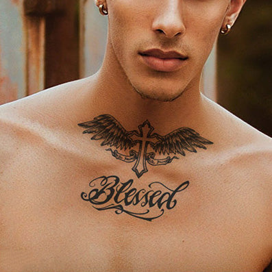 tatuagem blessed inspiração