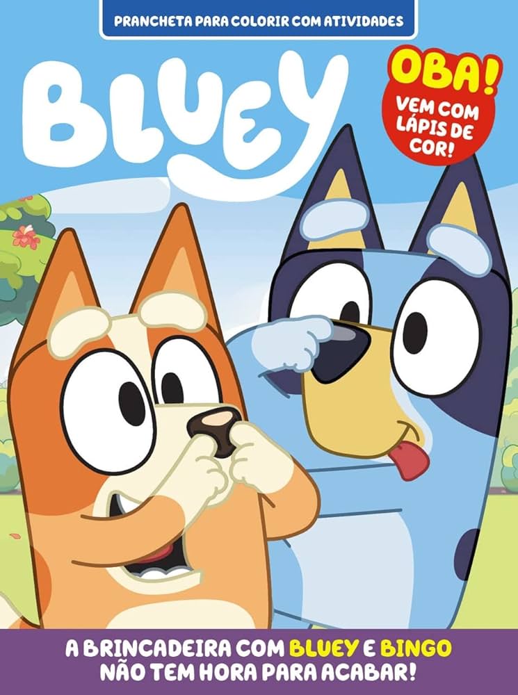 desenhos da bluey para crianças