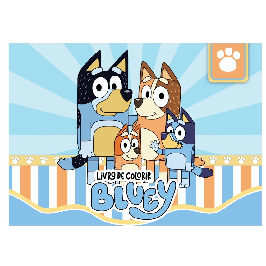 bluey coloring pages portugues