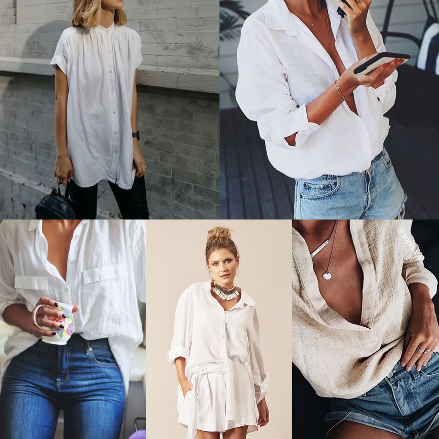 blusa de linho oversized feminina