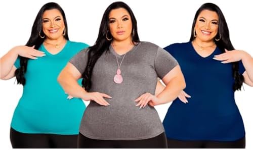 Blusa plus size casual