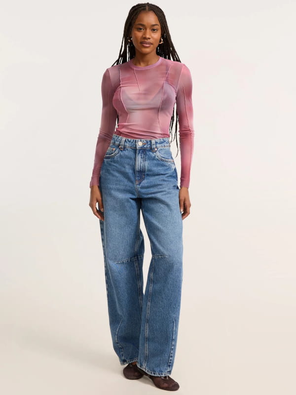 blusa tule para sobreposição