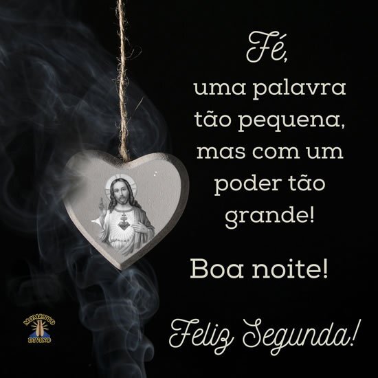 pensamentos boa noite segunda
