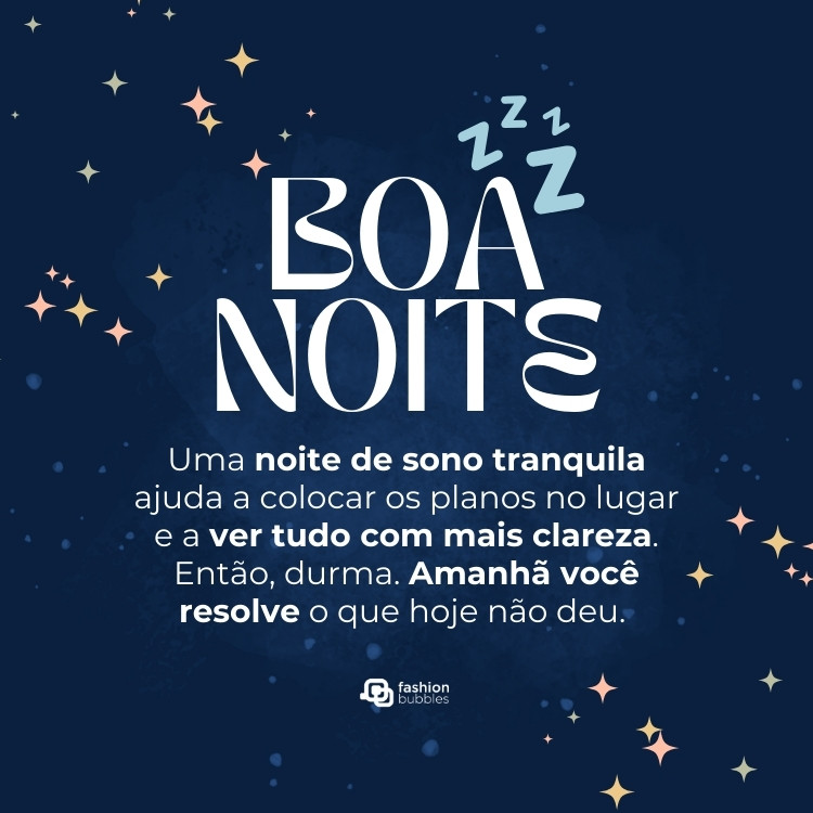 boa noite para alguém especial vs boa noite genérica