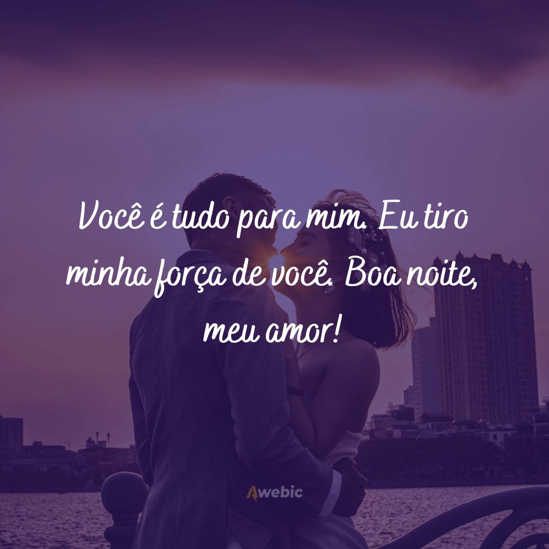 boa noite para namorada