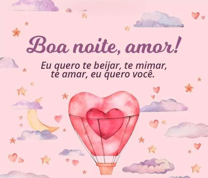 mensagens de boa noite para namorada criativas