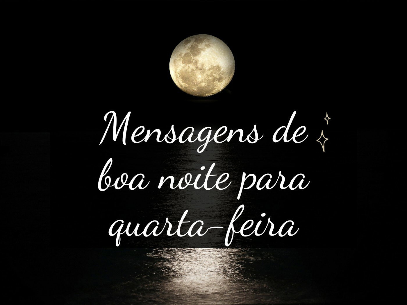 boa noite abençoada quarta feira